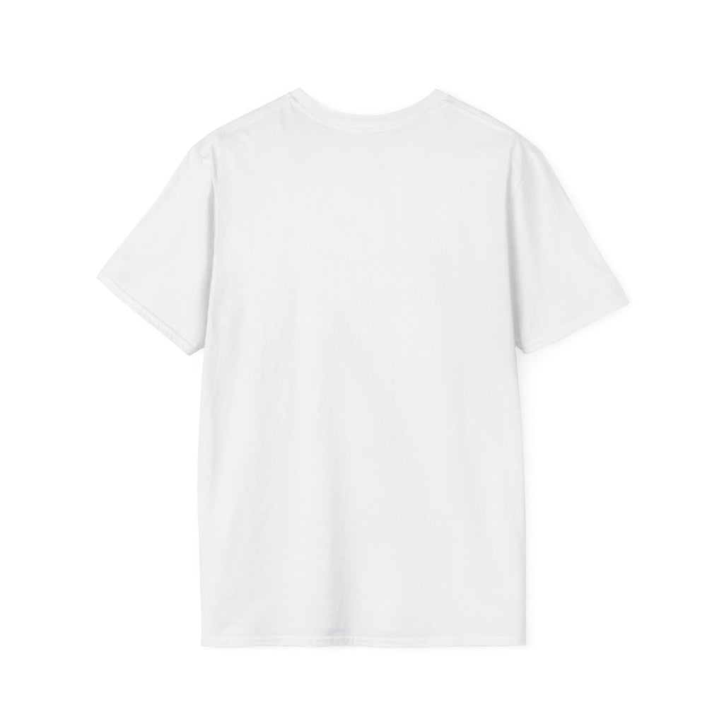 White T-Shirt — NICE JOB TEAM (Green print)