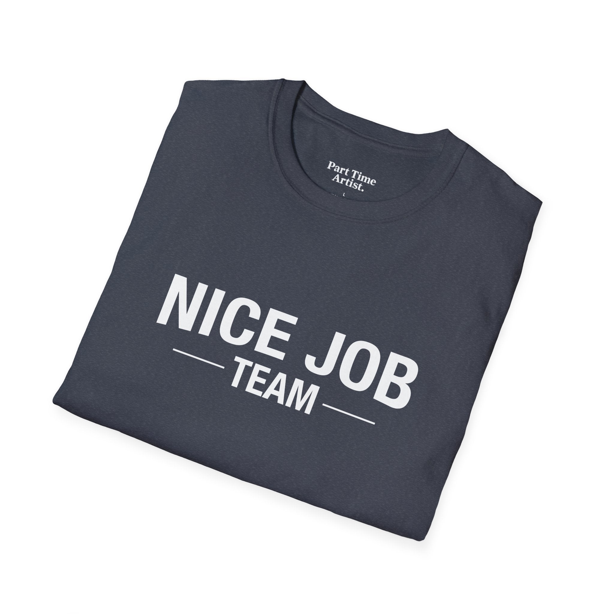 Dark Blue T-Shirt — NICE JOB TEAM
