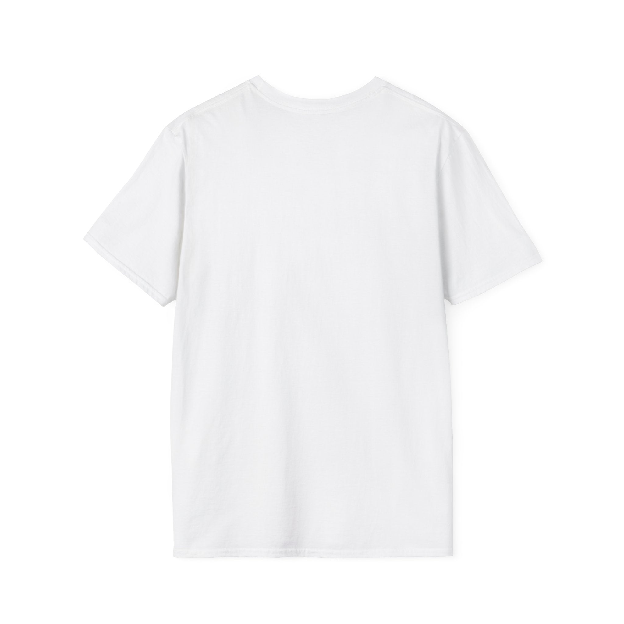 White T-Shirt — NICE JOB TEAM (black print)