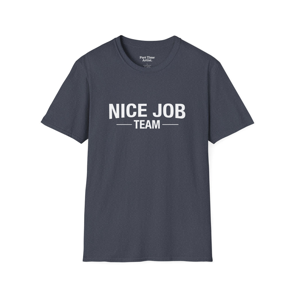 Dark Blue T-Shirt — NICE JOB TEAM