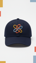 Embroidered Cap Statement Slogan