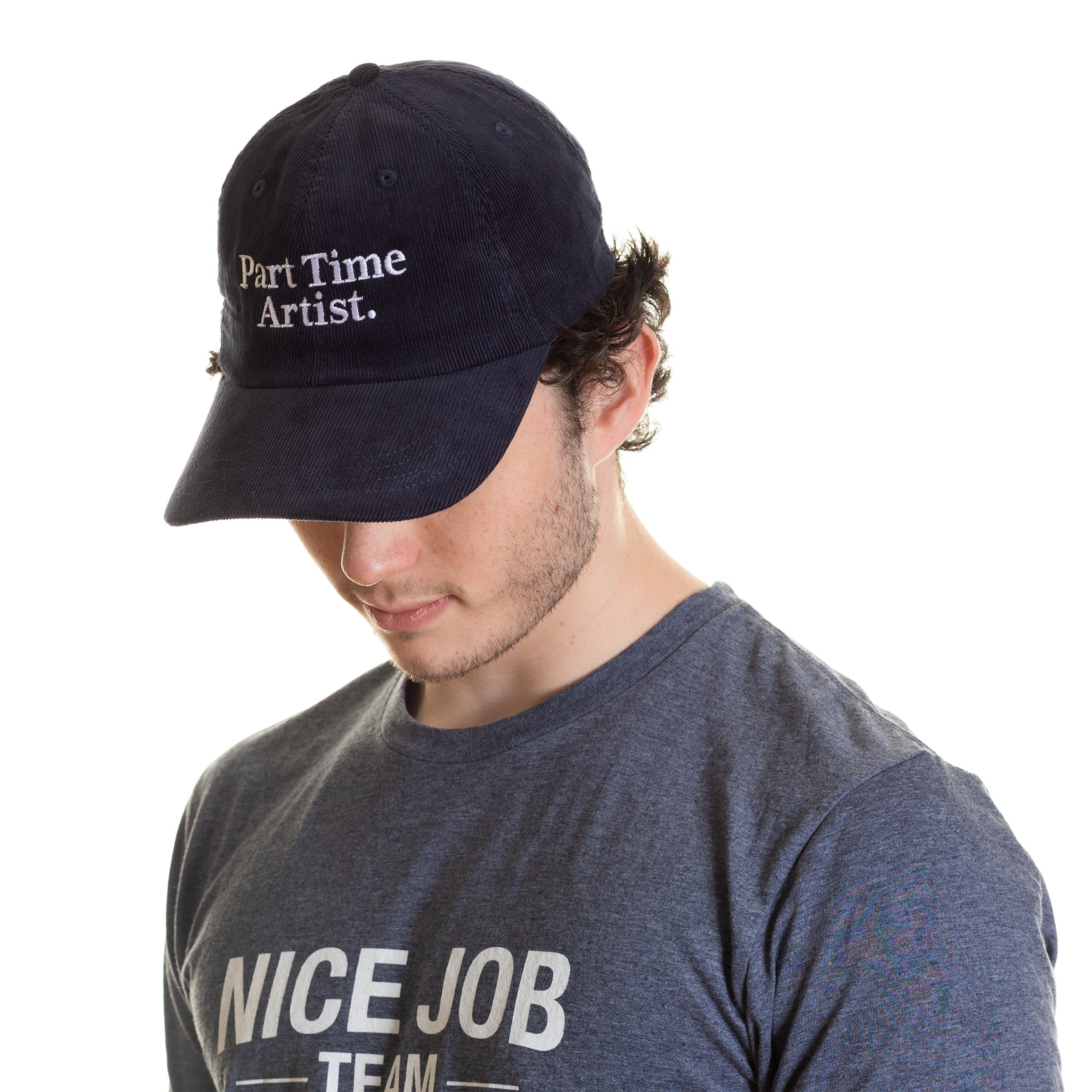 Navy Cap — Part Time Artist.